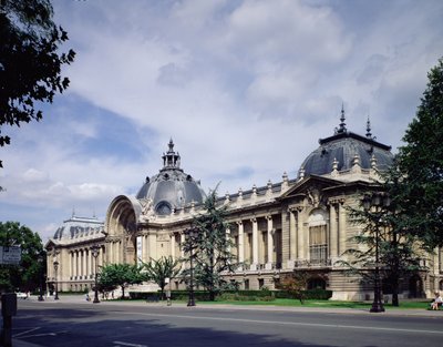 View of the Facade of the Petit-Palais, Built in 1900 by Charles Louis Girault